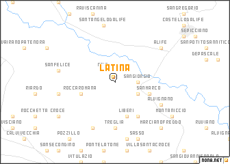 map of Latina