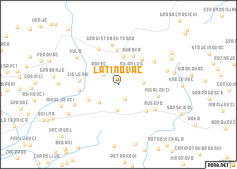 map of Latinovac