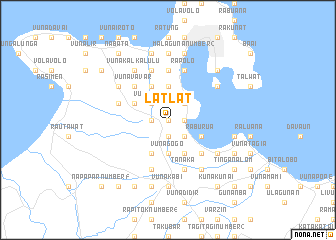 map of Latlat