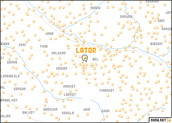 map of Lator