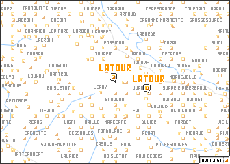 map of Latour