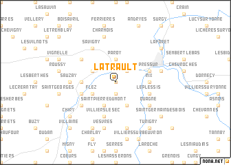 map of Latrault