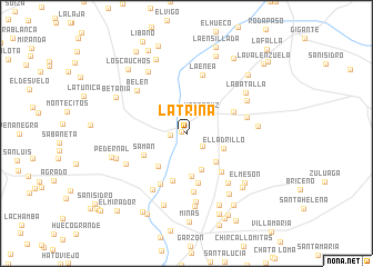 map of La Trina