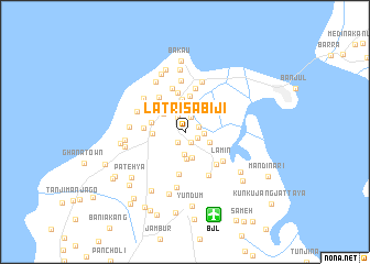 map of Latri Sabiji
