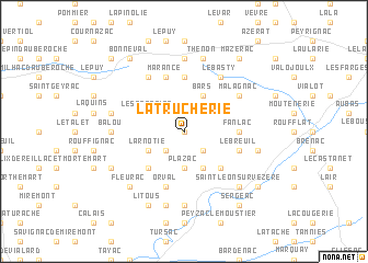 map of La Trucherie