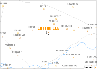 map of Lattaville