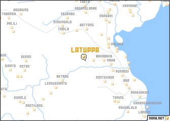 map of Latuppa