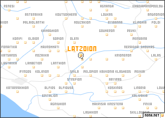 map of Latzóïon