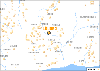 map of Lauaba