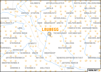 map of Laubegg