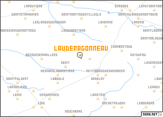 map of Laude Ragonneau