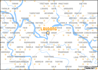map of Lâu Dộng