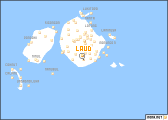 map of Laud