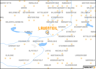 map of Lauenteil