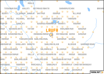map of Lāufa