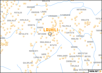map of Lauhili