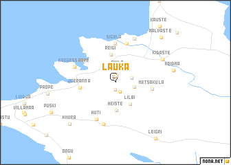 map of Lauka