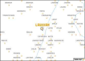 map of Laukkam