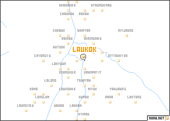 map of Laukok