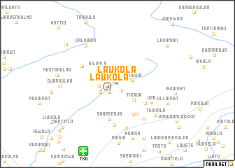 map of Laukola