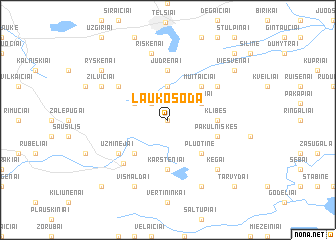 map of Lauko Soda