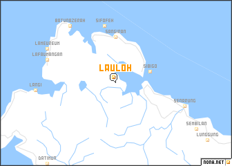 map of Lauloh