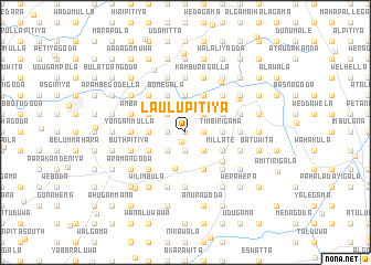 map of Laulupitiya