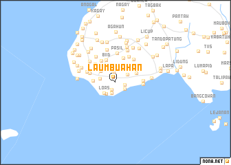 map of Laum Buahan