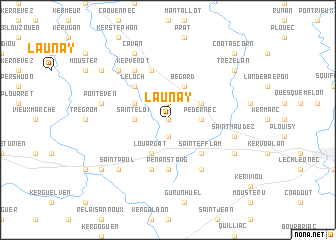 map of Launay