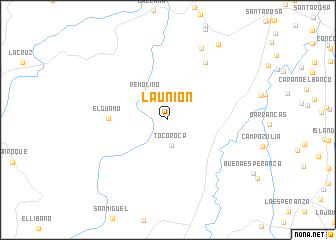 map of La Unión