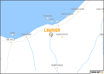 map of La Unión