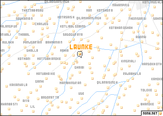 map of Launke