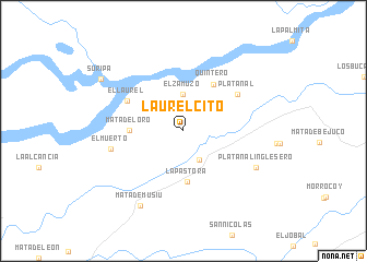 map of Laurelcito