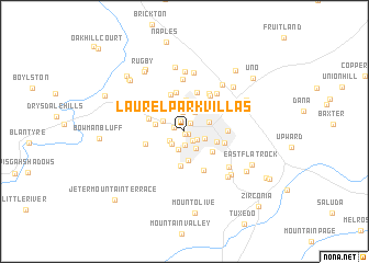 map of Laurel Park Villas