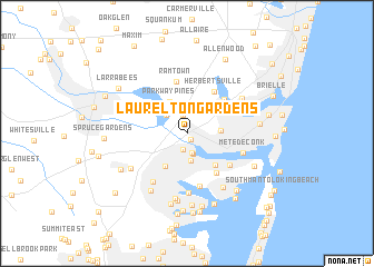 map of Laurelton Gardens