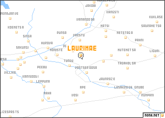 map of Laurimäe