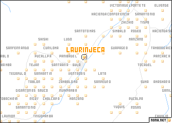 map of Laurin Jeca