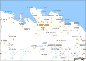 map of Lausan