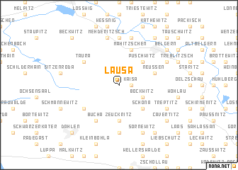 map of Lausa