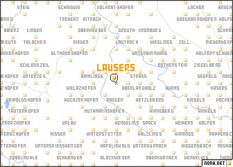 map of Lausers