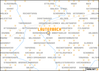 map of Lauterbach