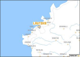 map of Lautoka