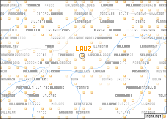 map of La Uz