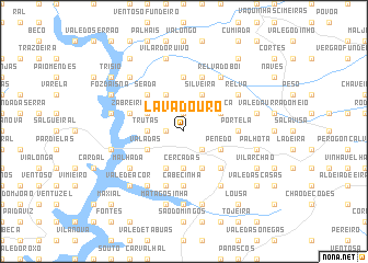 map of Lavadouro