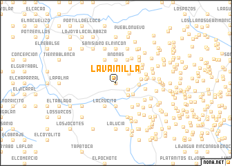 map of La Vainilla