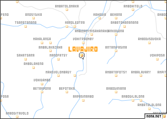 map of Lavajiro