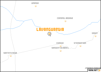 map of La Vanguardia