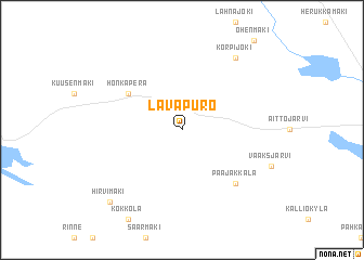 map of Lavapuro