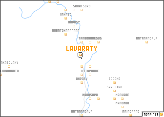 map of Lavaraty