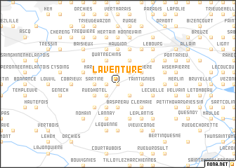 map of LʼAventure